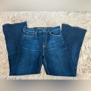 American Eagle outfitters highest rise flare jeans